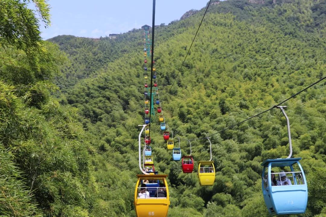 工会组织南山竹海和竹海漂流一日游团建活动